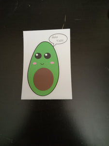 Avocado sticker