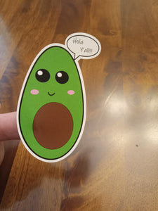 Avocado sticker