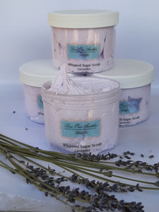 Lavender Whipped Sugar Scrub - 8 oz