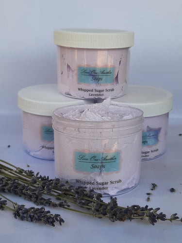 Lavender Whipped Sugar Scrub - 8 oz