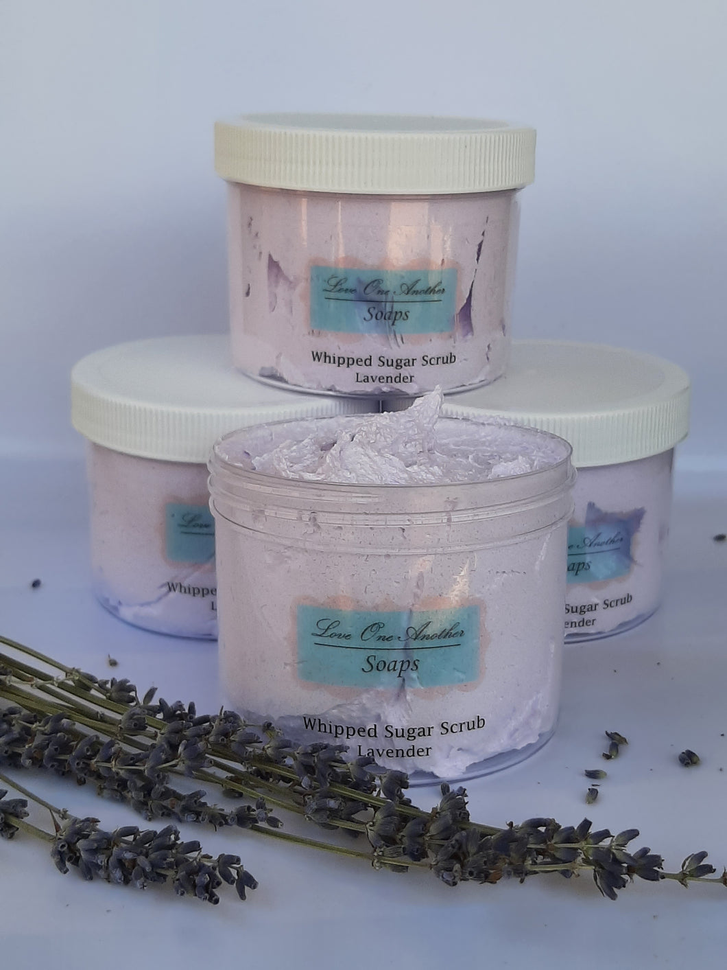 Lavender Whipped Sugar Scrub - 8 oz