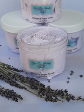 Load image into Gallery viewer, Lavender Whipped Sugar Scrub - 8 oz